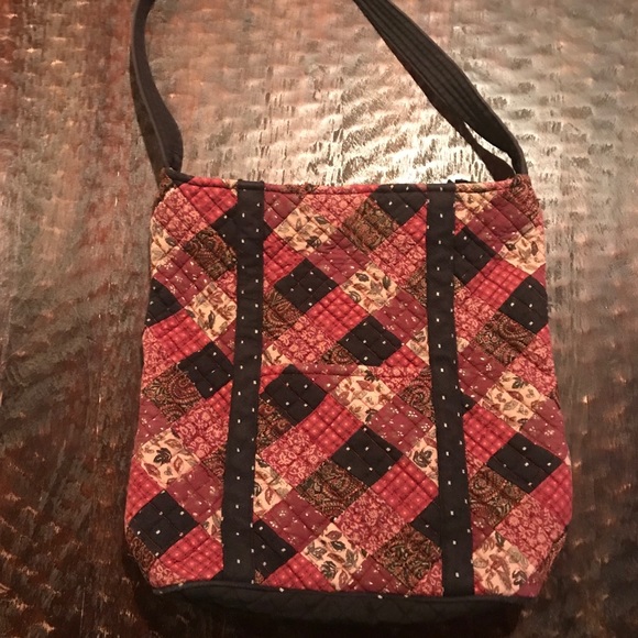 🍒Victorian Heart Quilted Patchwork Purse - Picture 1 of 8